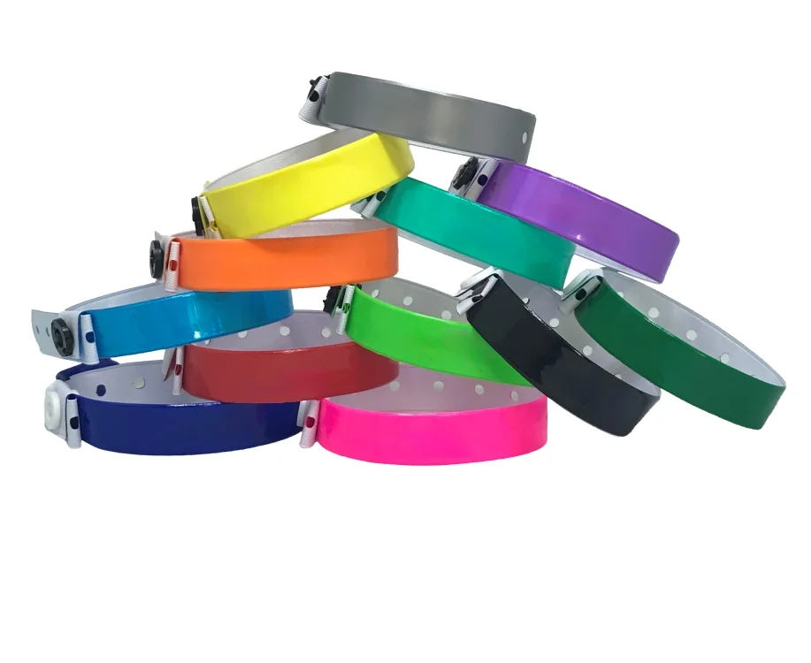 Pulseira de Identificação em Vinil Slim